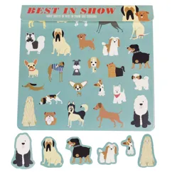 dog stickers - best in show
