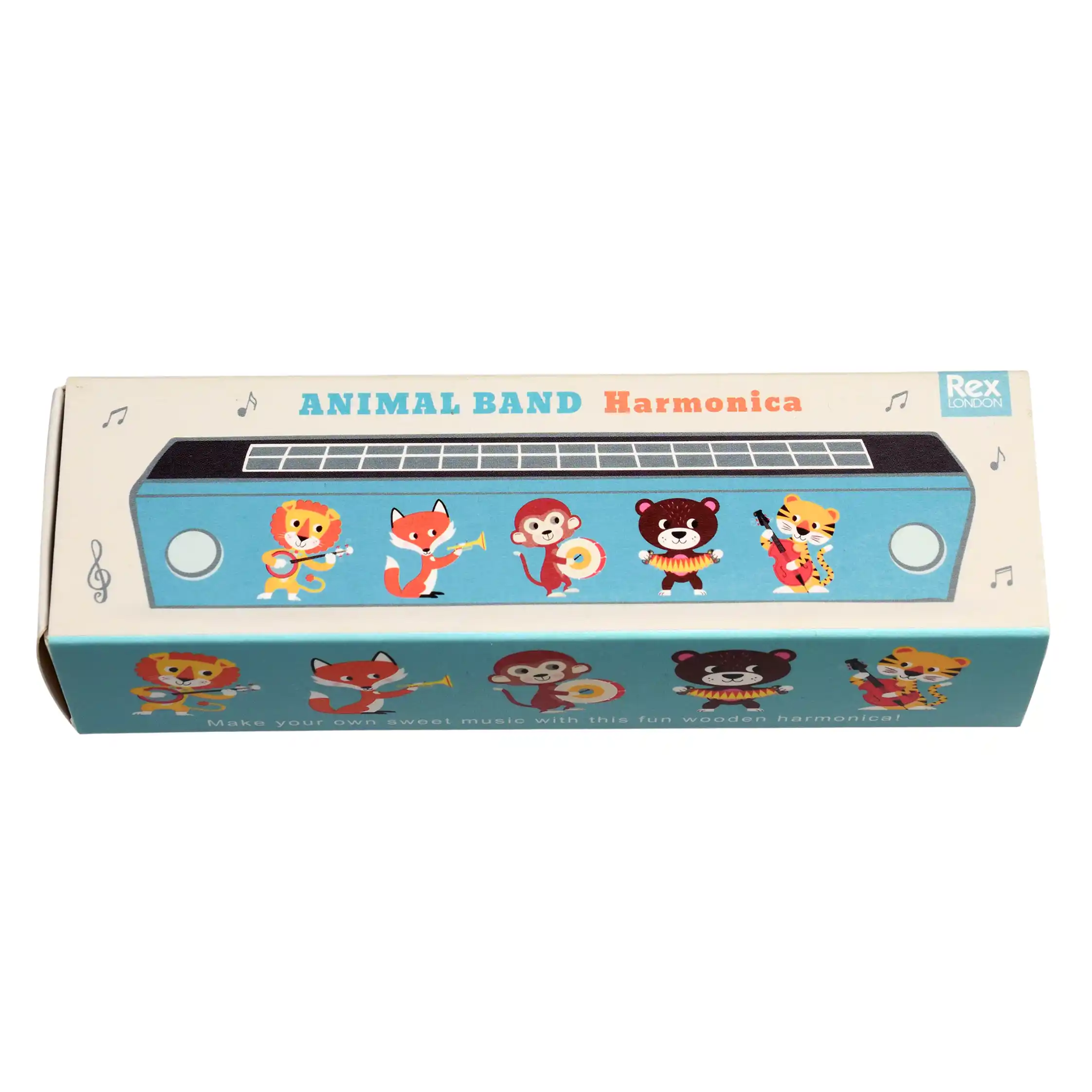 wooden harmonica - animal band