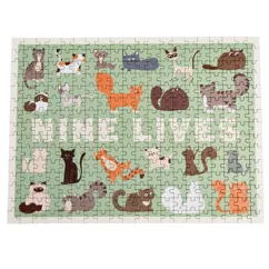 jigsaw puzzle (300 pieces) - nine lives