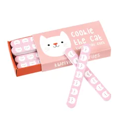 matchbox nail files (pack of 12) - cookie the cat