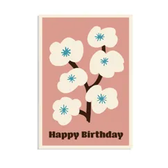 birthday card - blossom tree