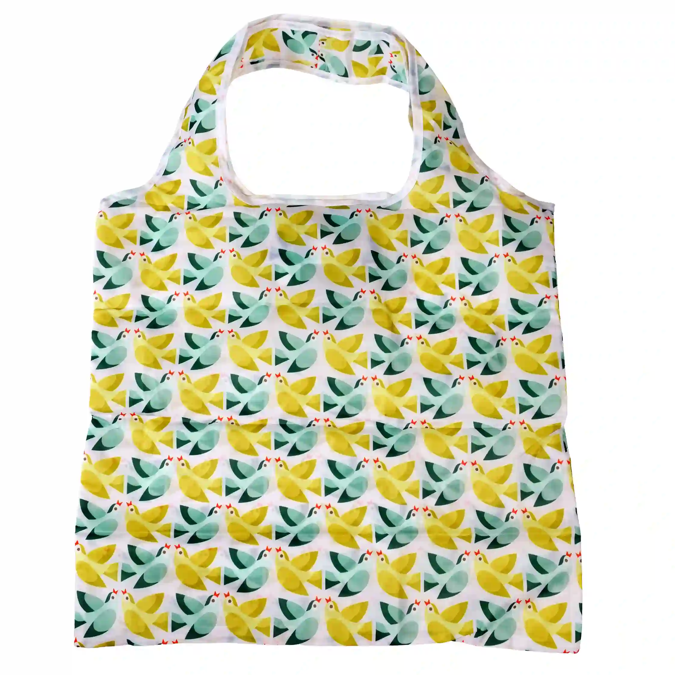sac à provisions pliable recyclé love birds
