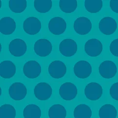 wrapping paper sheets - blue spot on turquoise