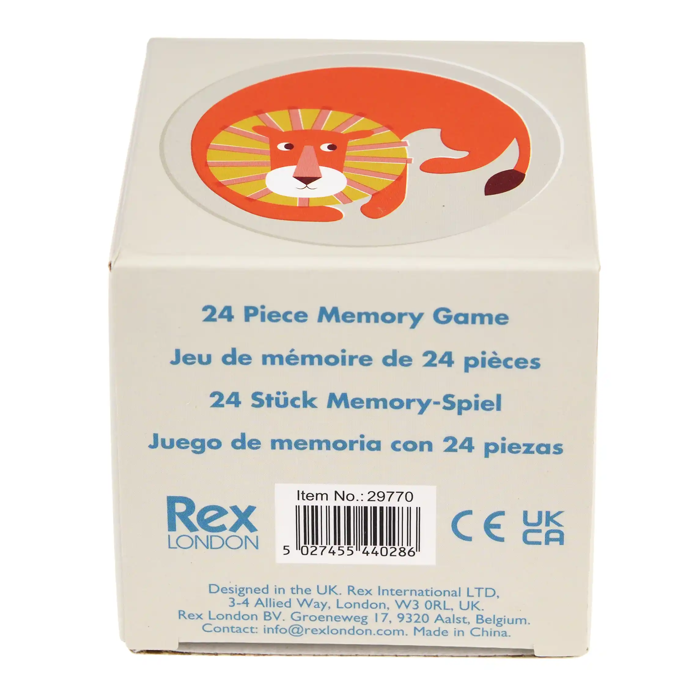 memory game (24 pieces) - wild wonders