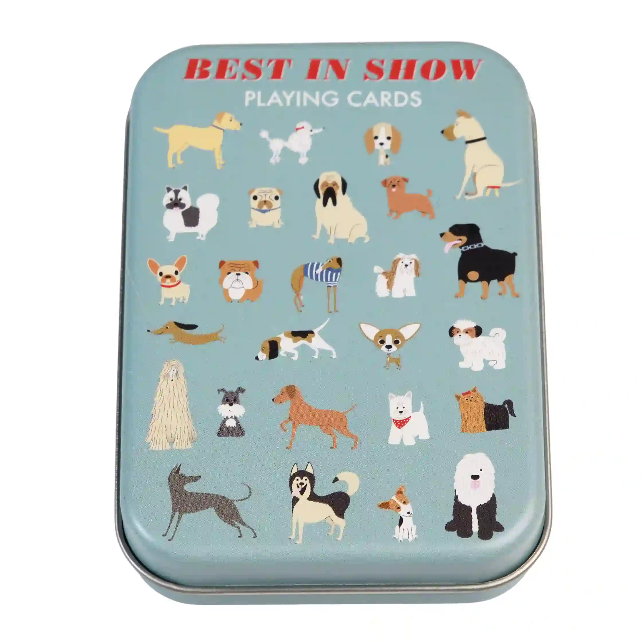 playing cards in a tin - best in show