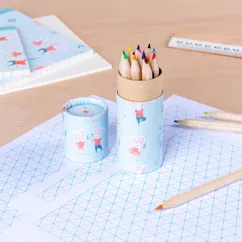 tube of colouring pencils - mimi and milo