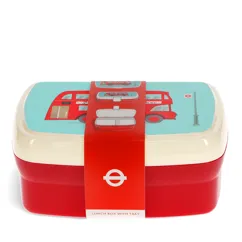lunchbox mit fach - tfl routemaster bus