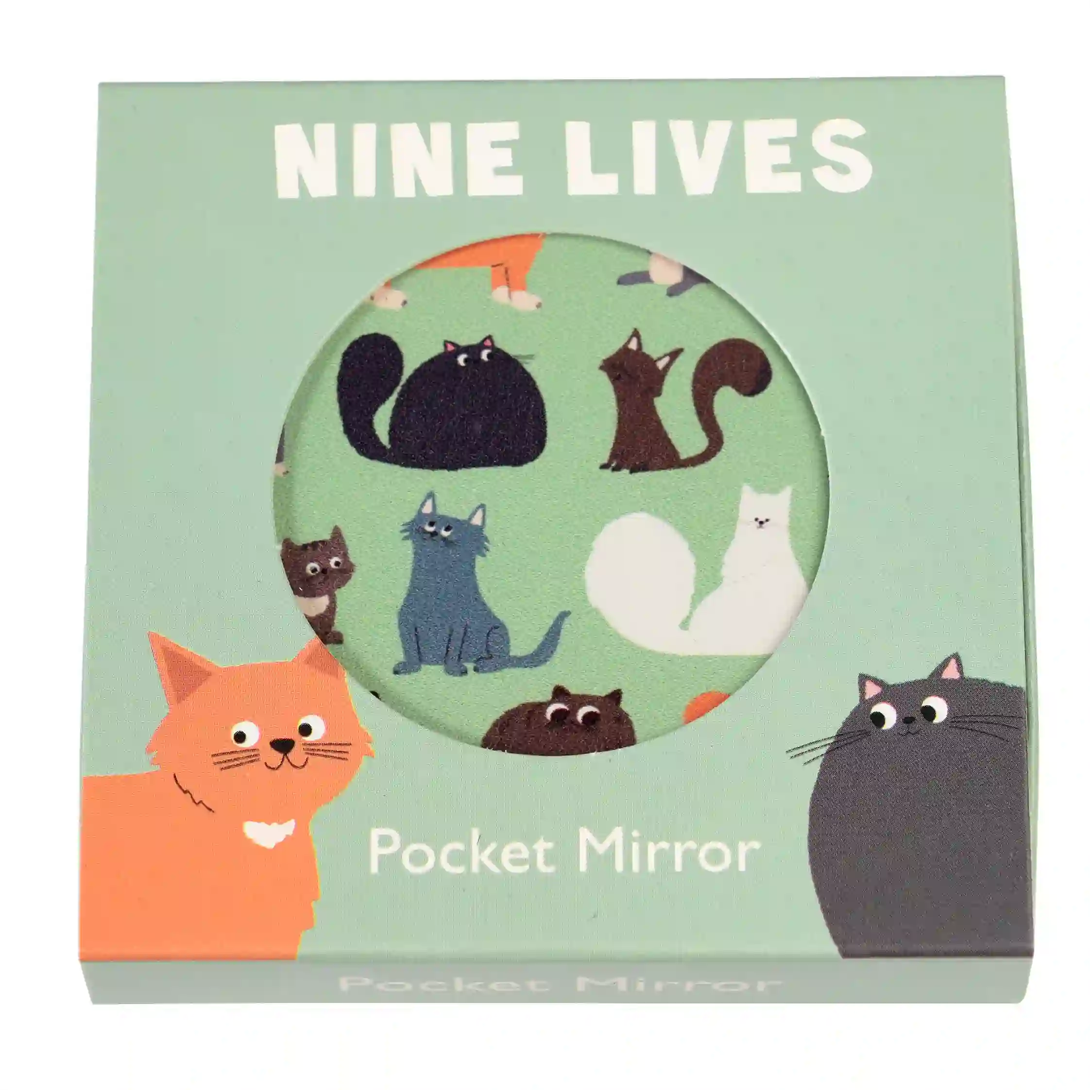 pocket mirror - nine lives