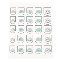 children's nail stickers - mimi and milo