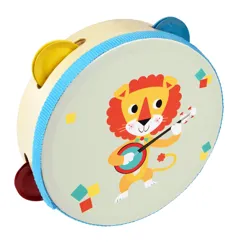 children's tambourine - animal band