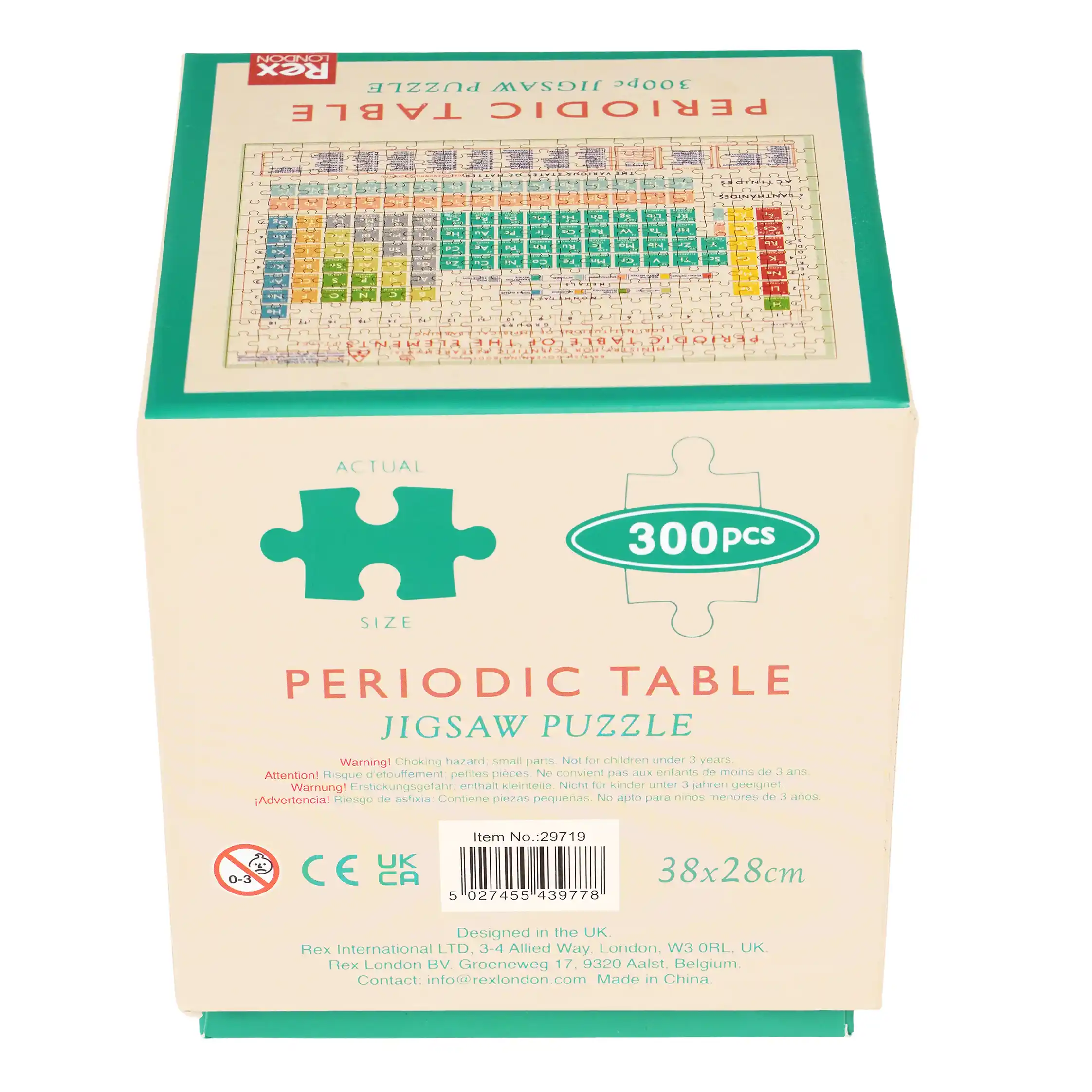 rompecabezas de 300 piezas periodic table
