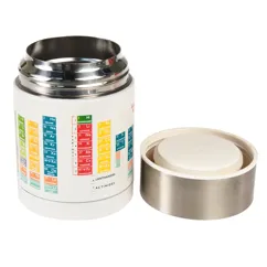 stainless steel food flask - periodic table