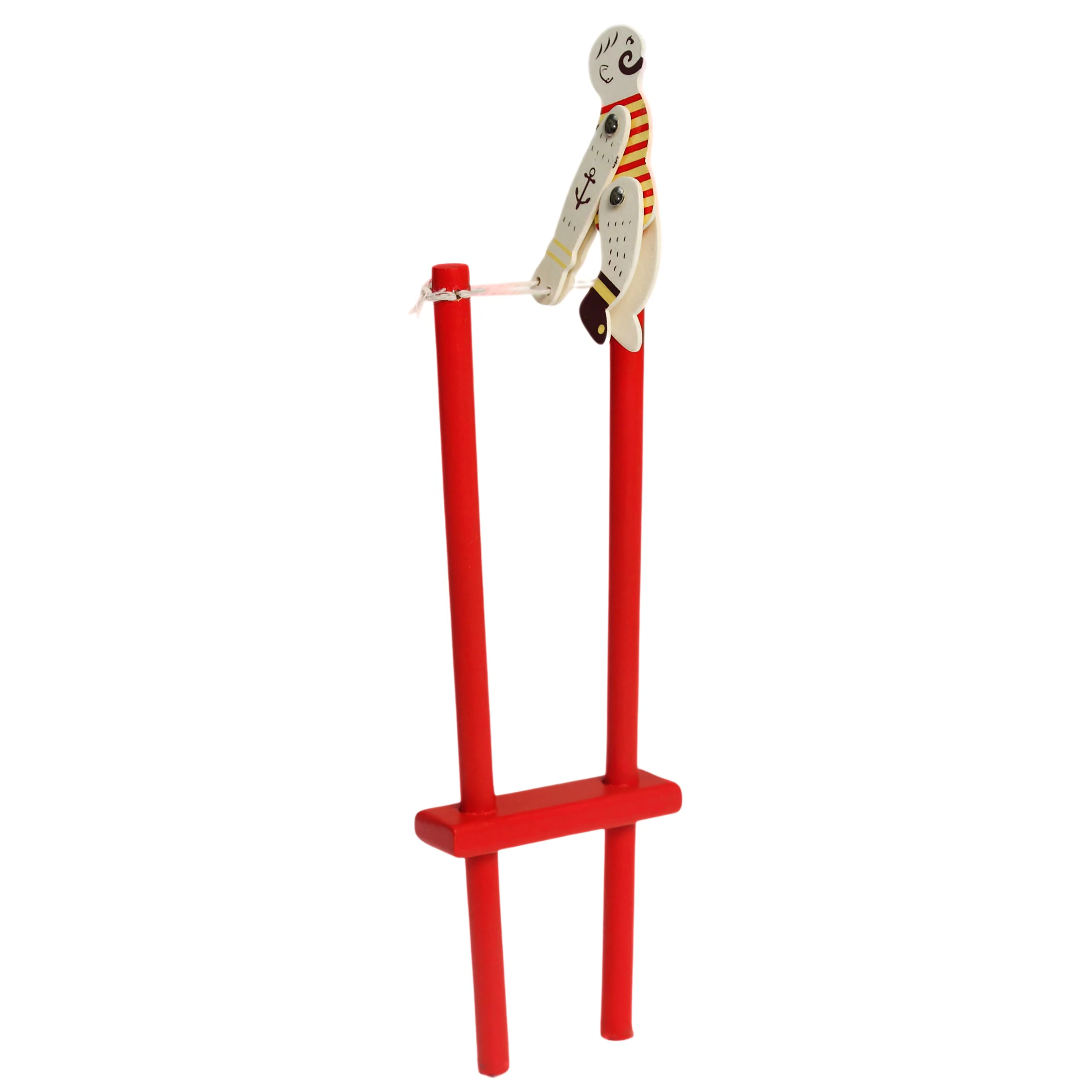 wooden acrobatic toy - mr muscular 