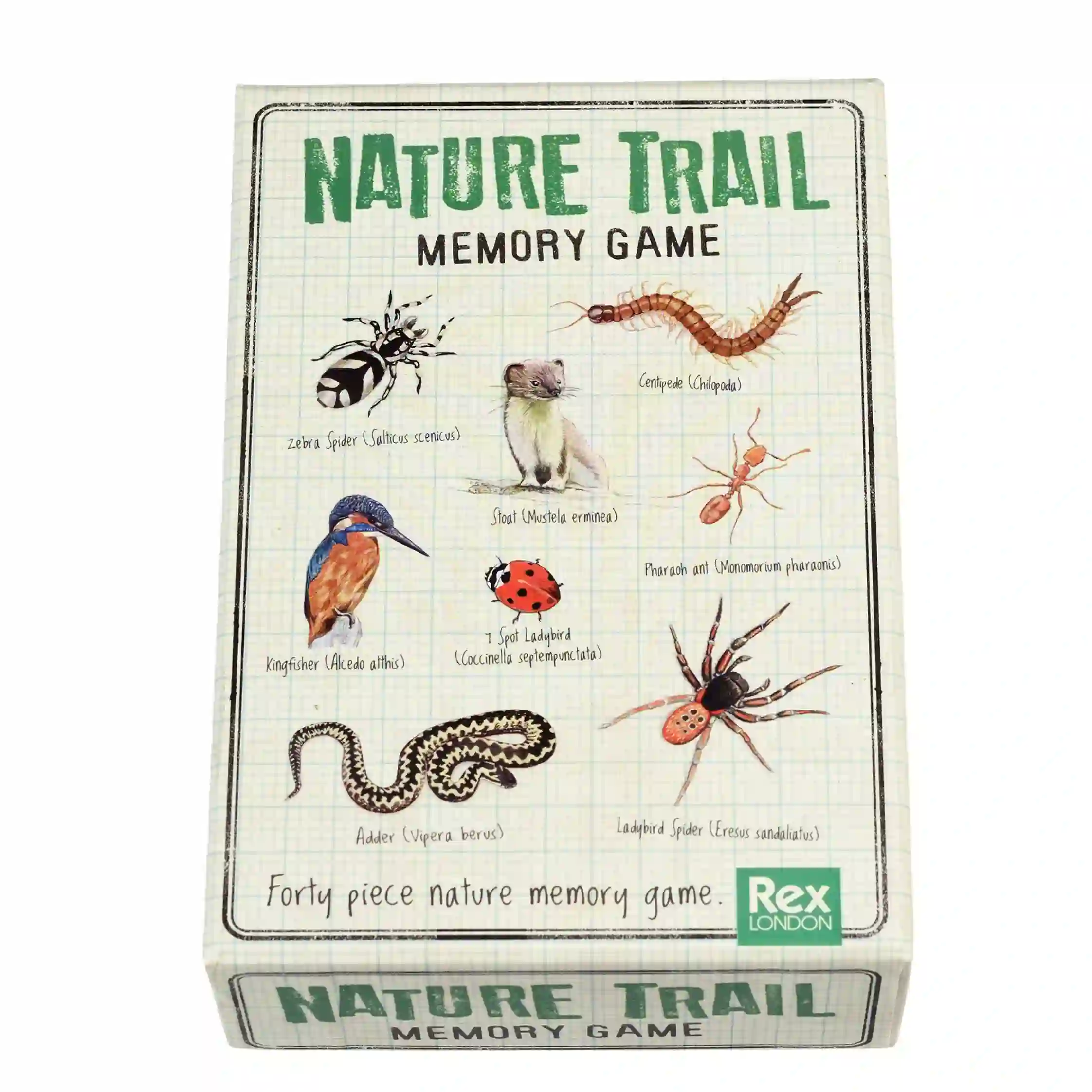 jeu de mémoire nature trail (40 pièces)