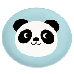 melamine plate - miko the panda