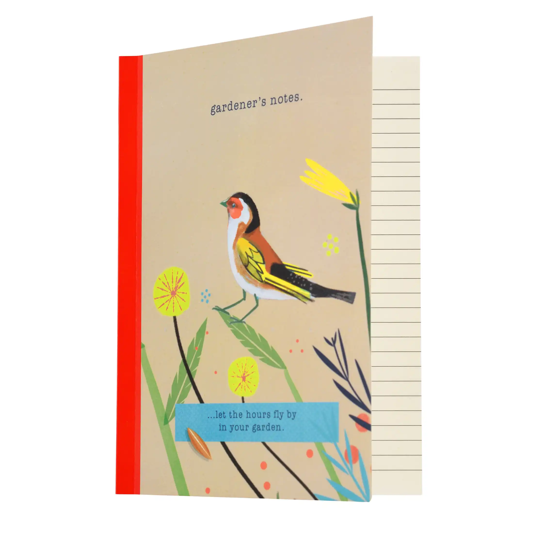 a5 notebook gardener's notes - your garden