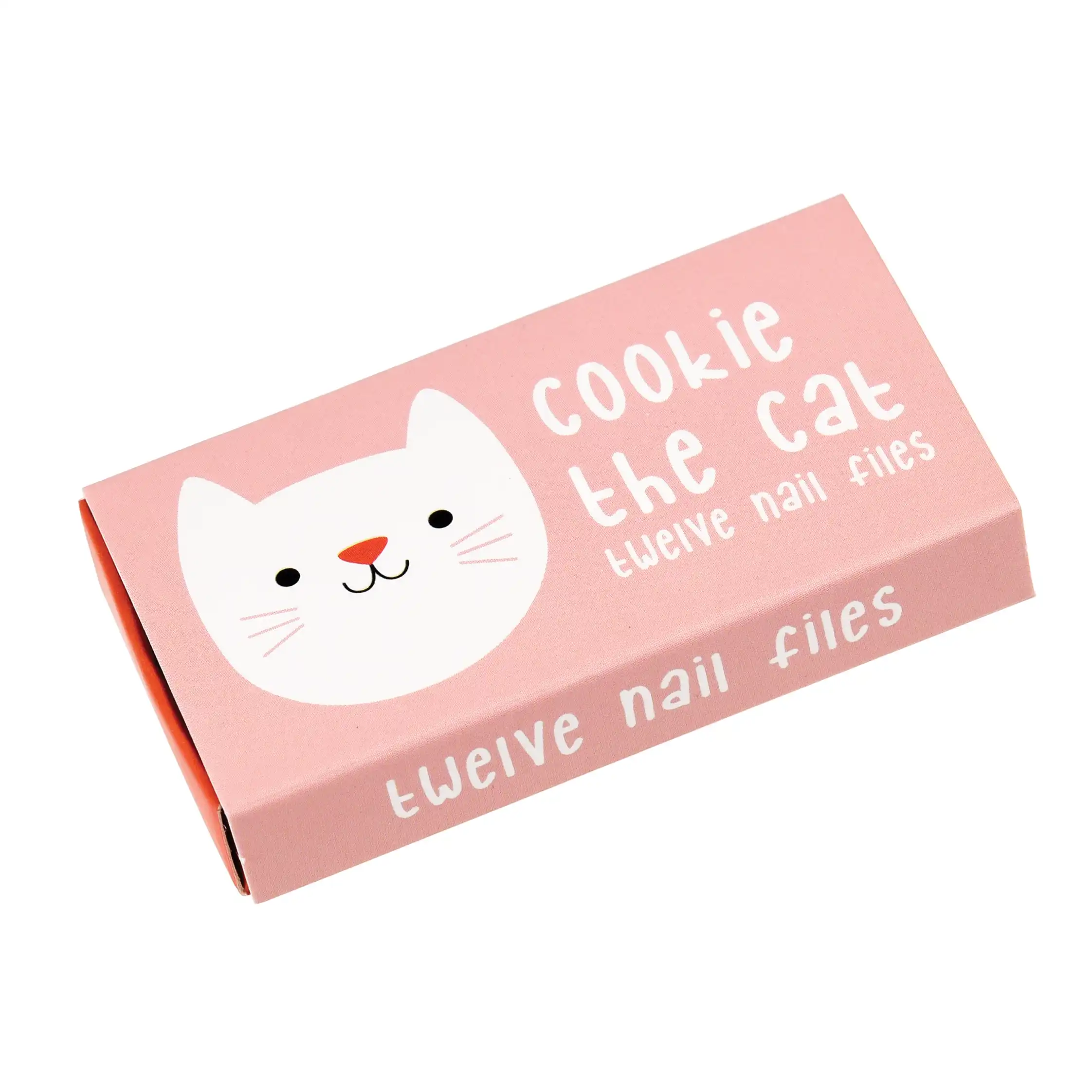matchbox nail files (pack of 12) - cookie the cat