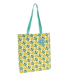 recycled shopping bag - love birds