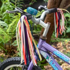 bicycle streamers - fairies in the garden