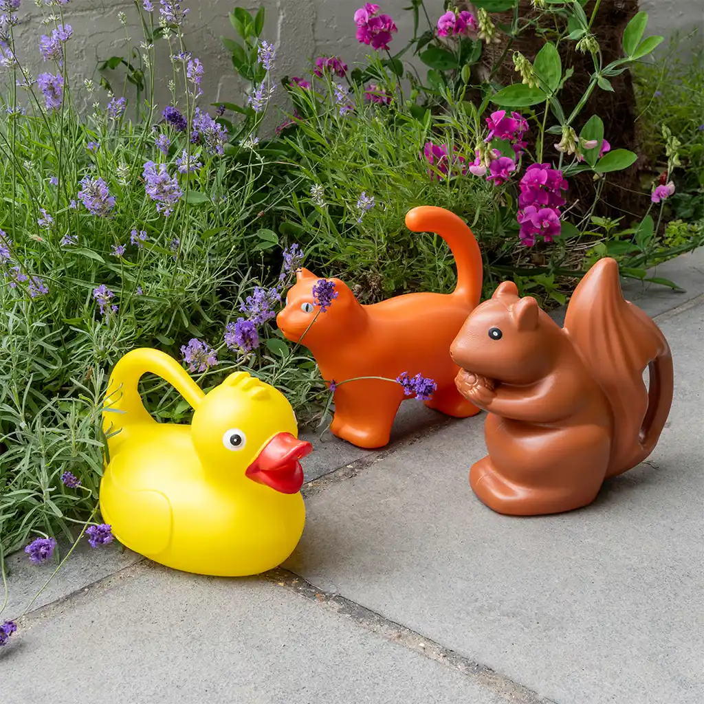 watering can (1.6ltr) - squirrel