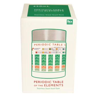 stainless steel food flask - periodic table stainless steel food flask - periodic table