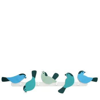 wooden wall hanger - garden bird wooden wall hanger - garden bird