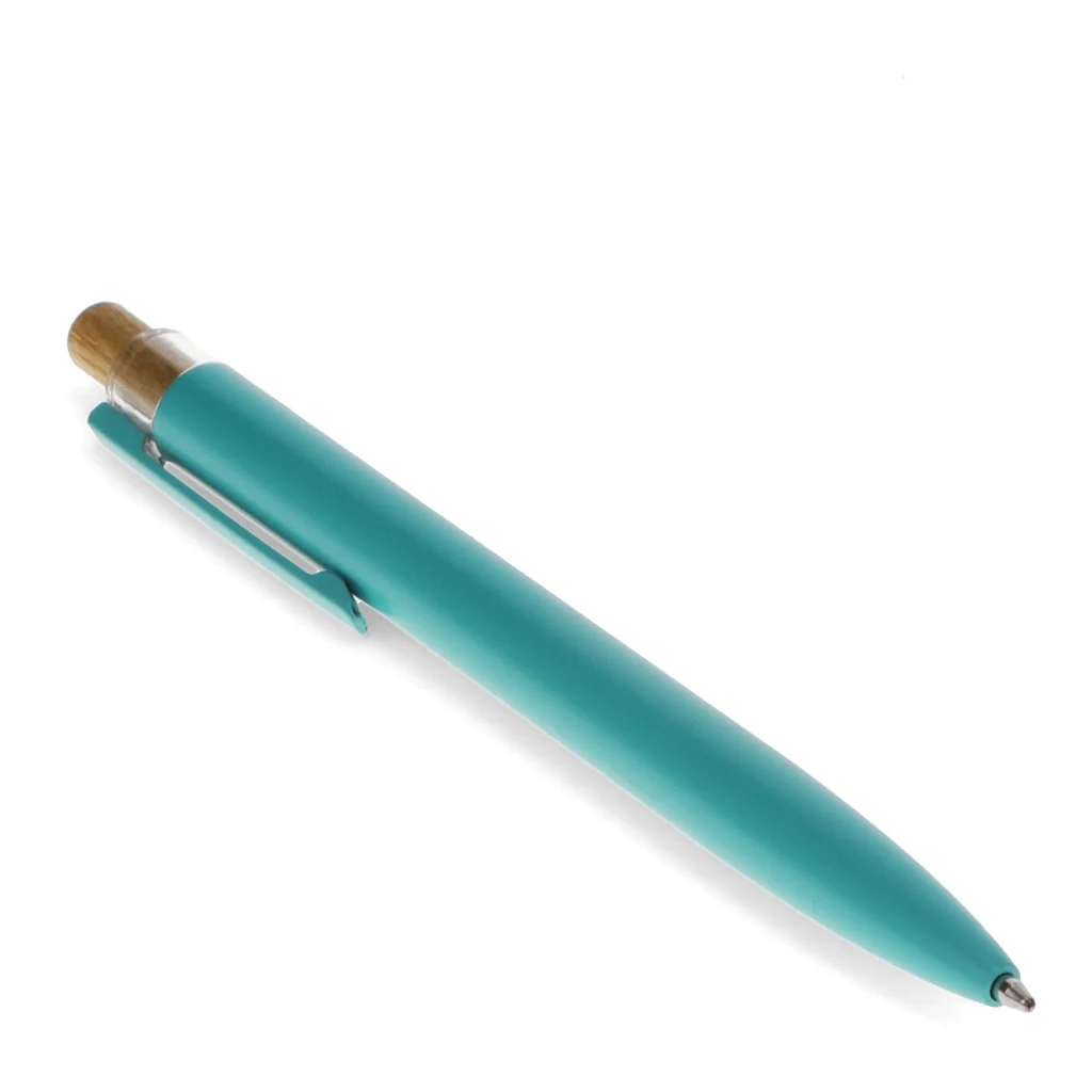 stylo à bille aluminium recyclé - turquoise