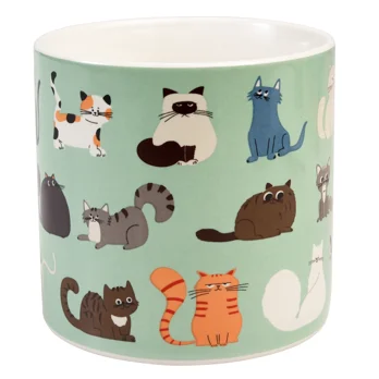 ceramic mug - nine lives ceramic mug - nine lives