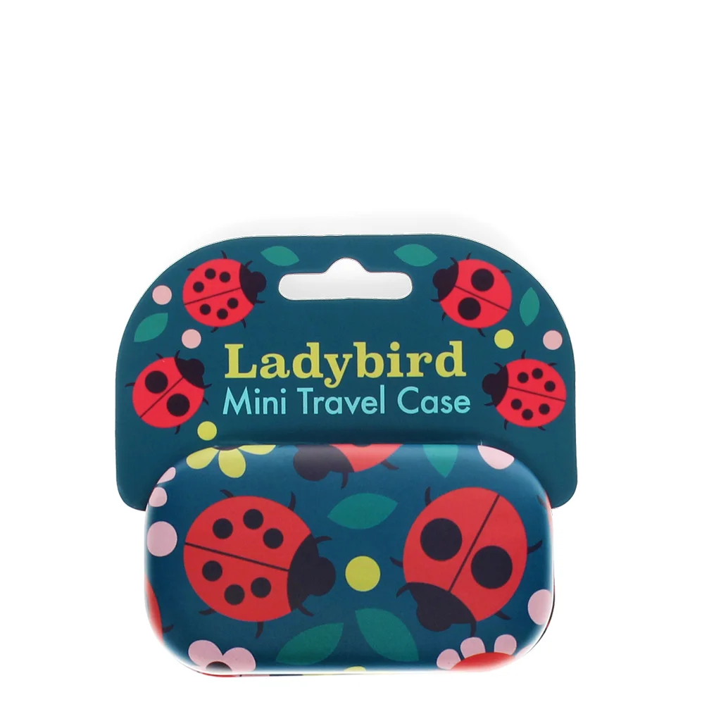 mini travel case - ladybird