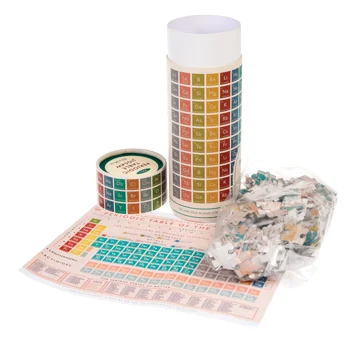 jigsaw puzzle in a tube (300 piece) - periodic table jigsaw puzzle in a tube (300 piece) - periodic table