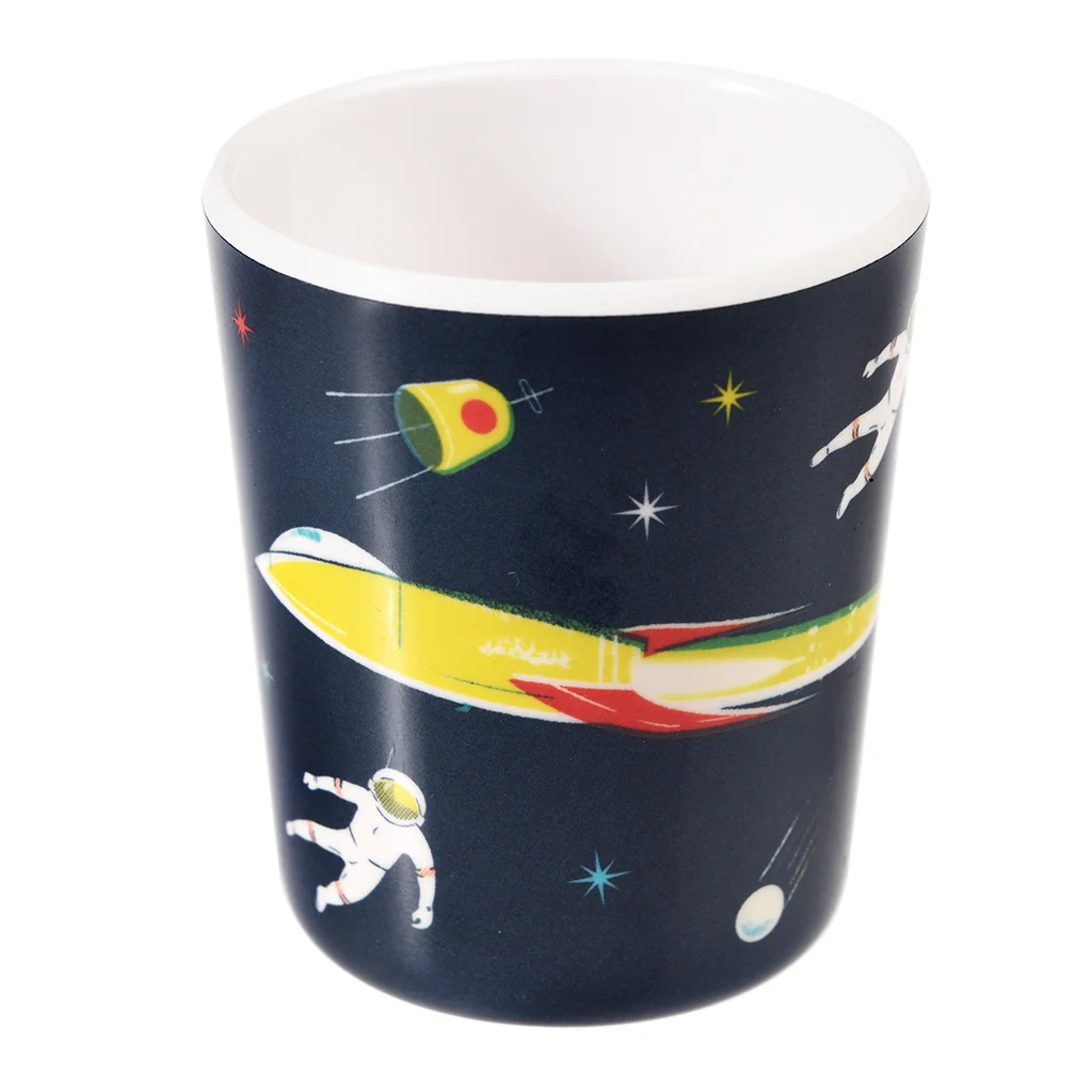 vaso de melamina space age