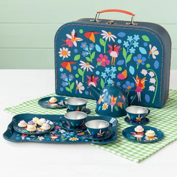 tea party set - fairies in the garden tea party set - fairies in the garden