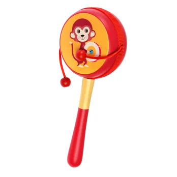 rattle drum - animal band rattle drum - animal band
