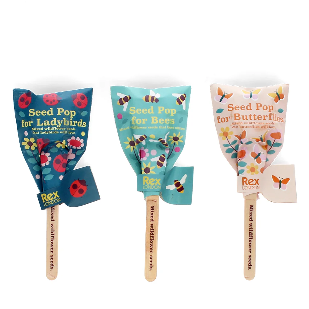 seed pops - wildflower seeds (assorted)