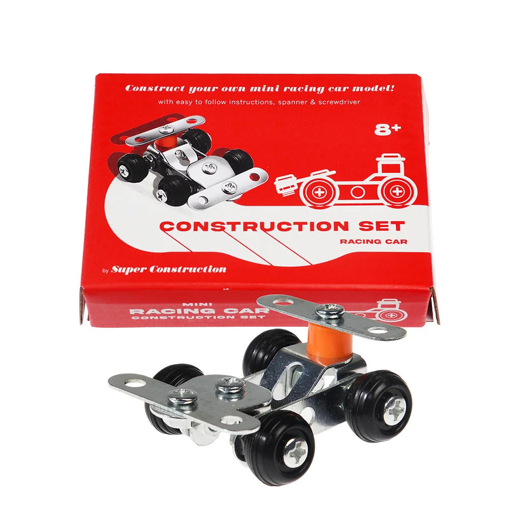 mini kit de construcción - coche de carreras