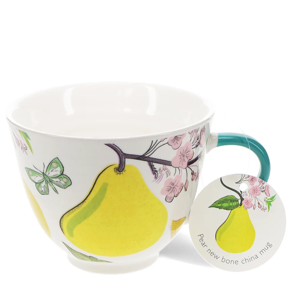 taza de porcelana china 550ml - pera