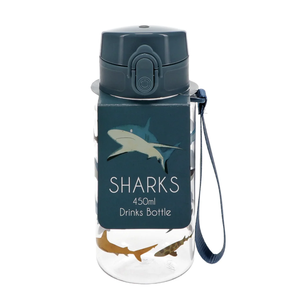 children's sports bottle 450ml - sharks