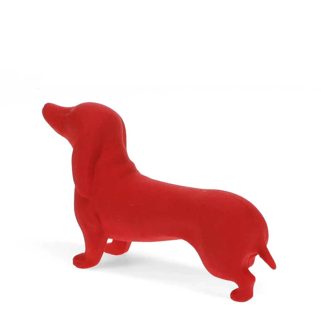 giant sausage dog eraser - red