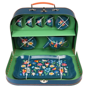 tea party set - fairies in the garden tea party set - fairies in the garden