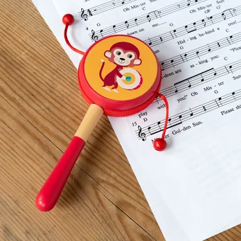rattle drum - animal band rattle drum - animal band