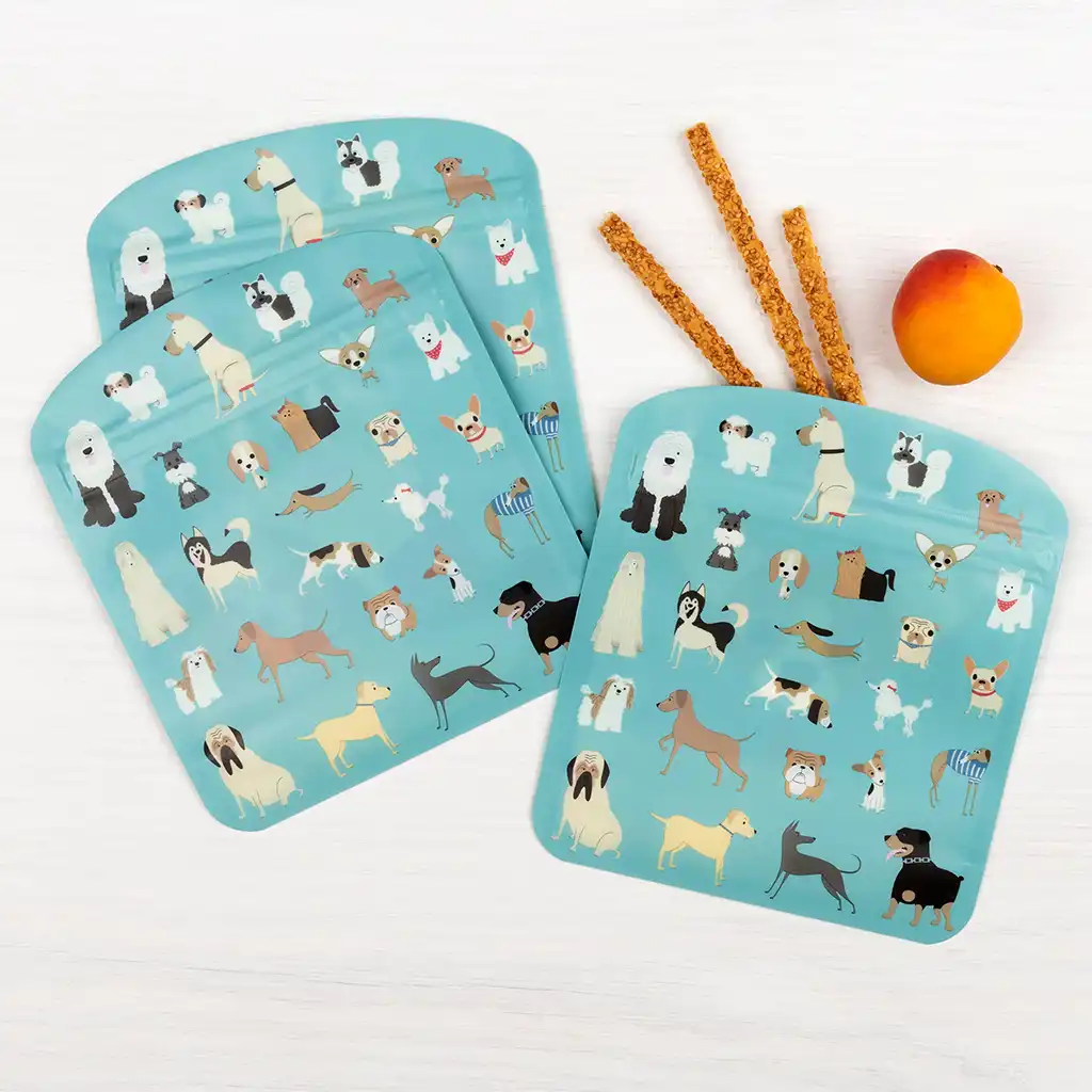 reusable snack bags (set of 3) - best in show