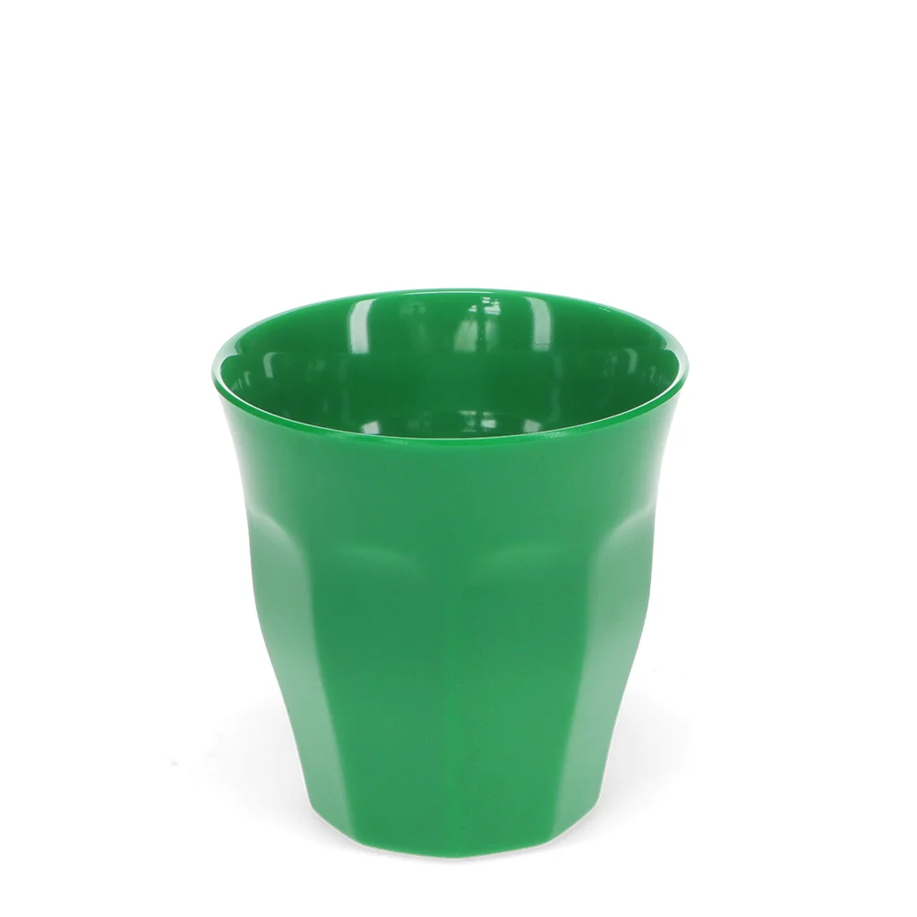 vaso de melamina (150ml) - verde brillante