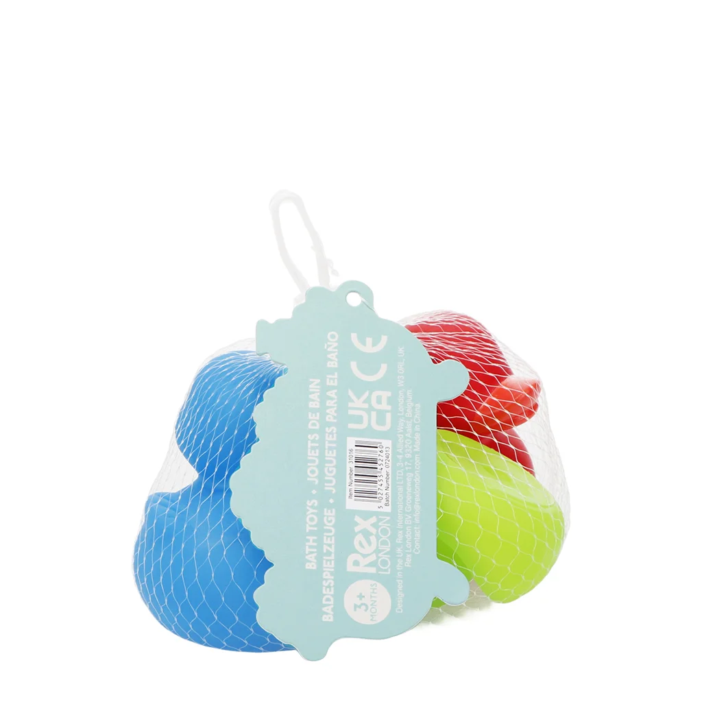 jouets de bain (lot de 3) - canards (multicolore)