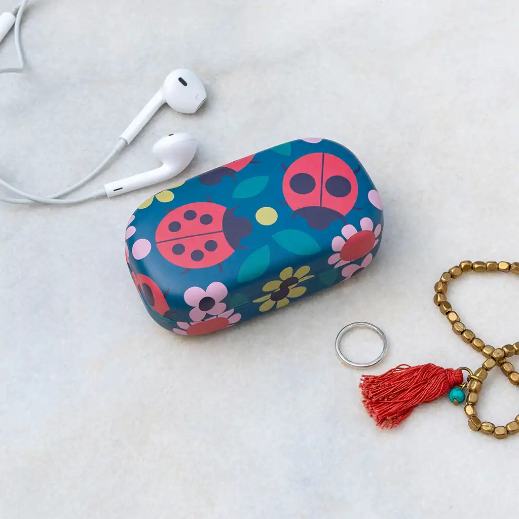 mini travel case - ladybird