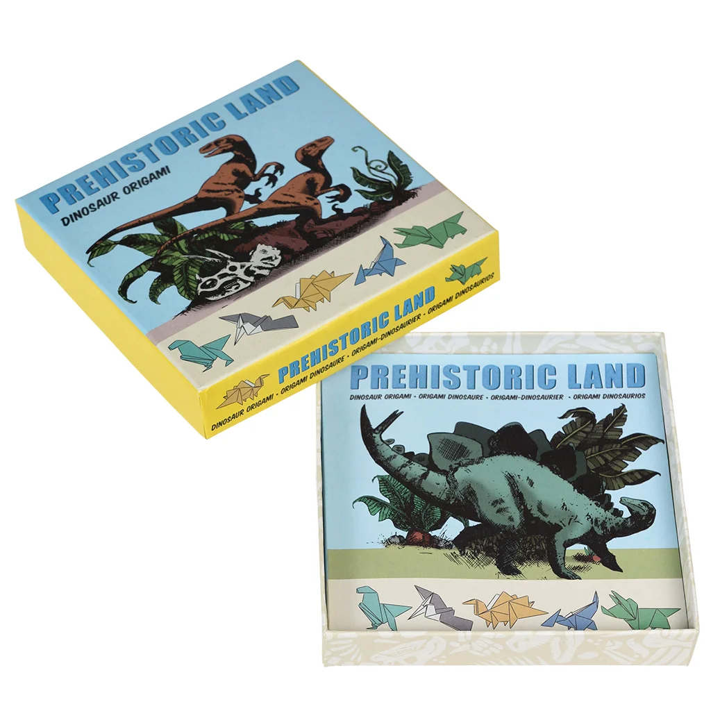 kit de origami prehistoric land