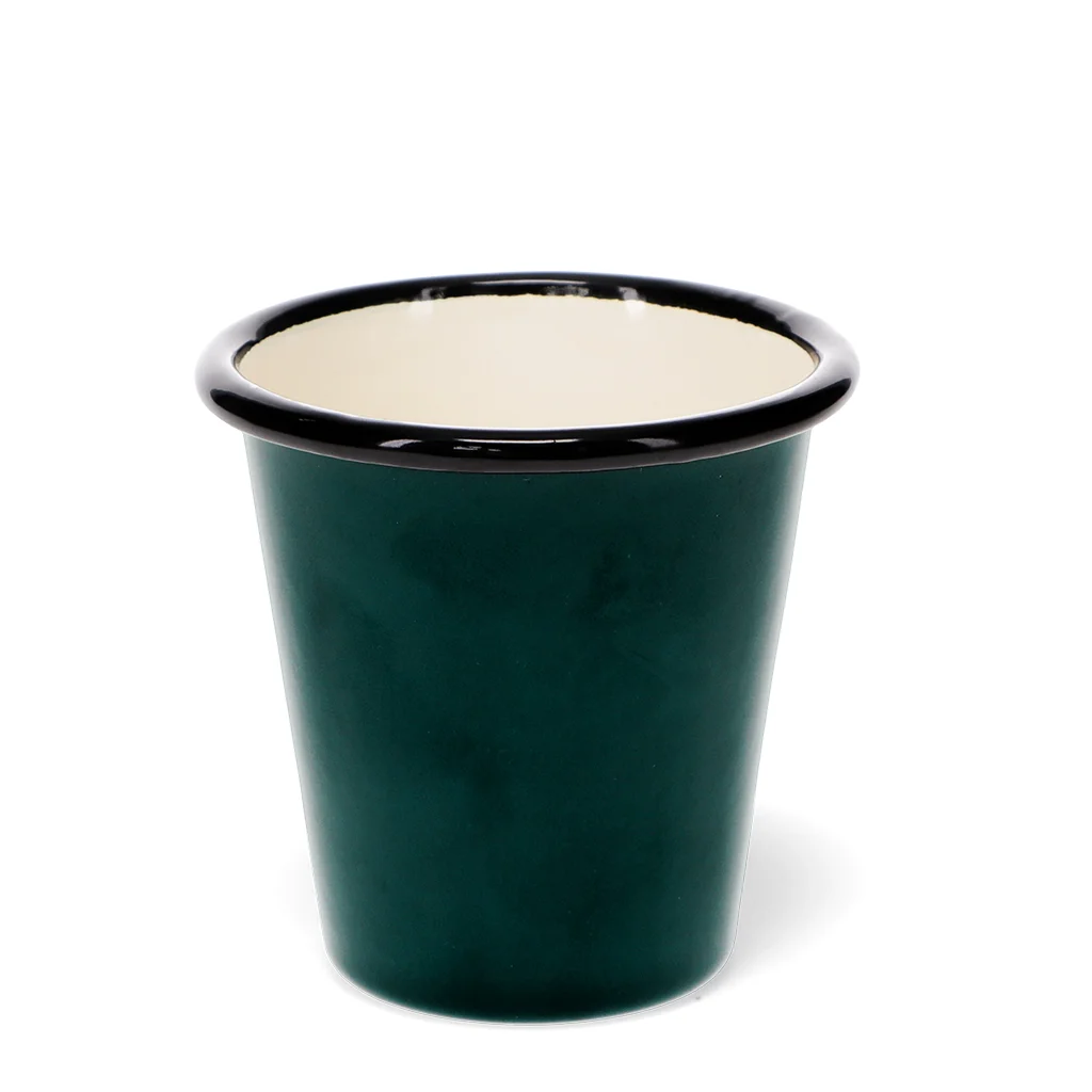 enamel tumbler 300ml - dark green