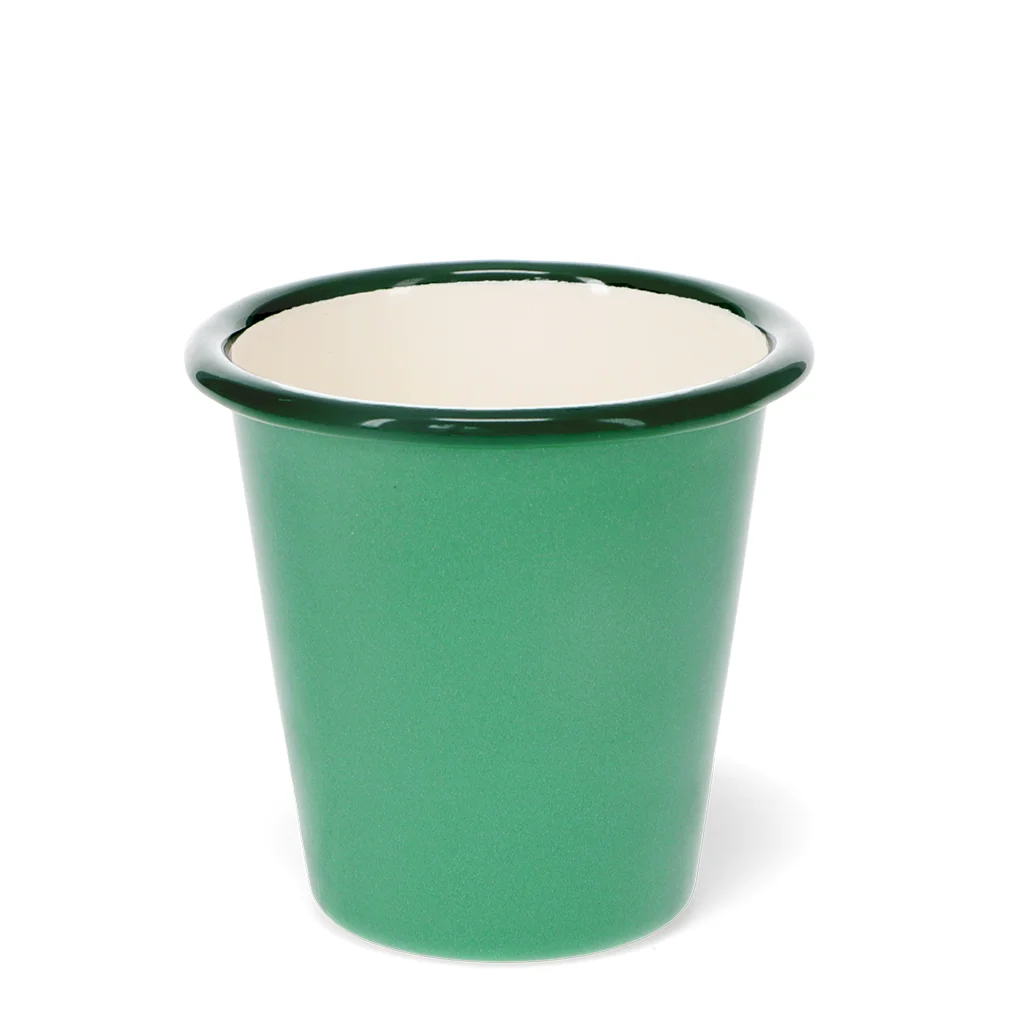 gobelet émaillé 300ml - vert