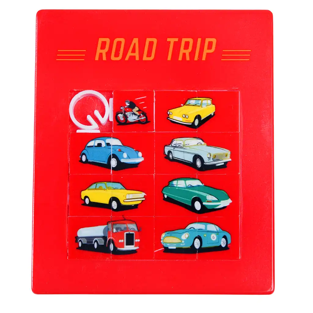 slide puzzle road trip