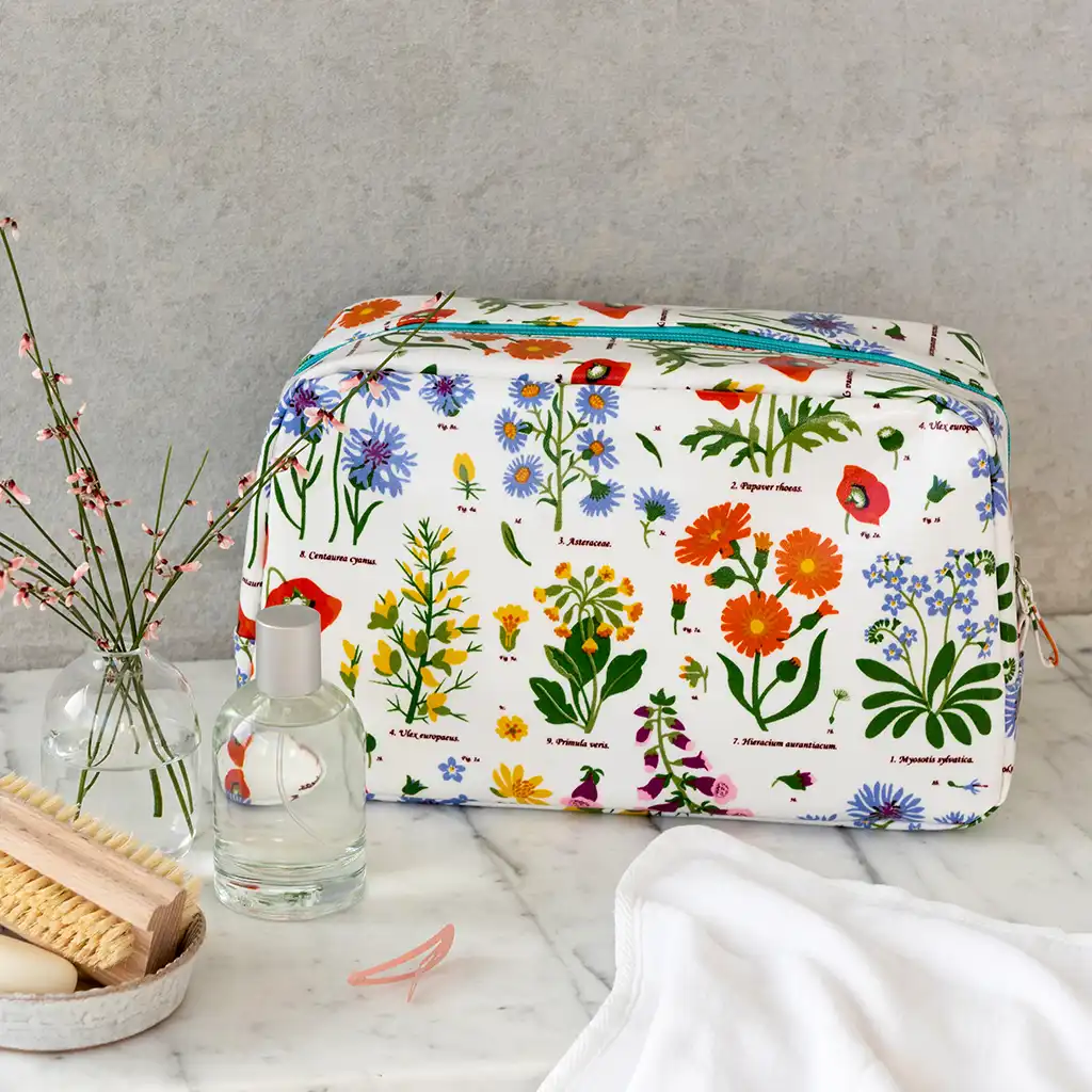 trousse de toilette wild flowers