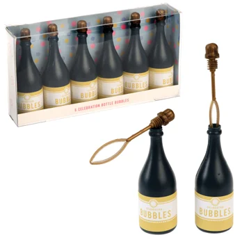 celebration bottle bubbles (pack of 6) celebration bottle bubbles (pack of 6)